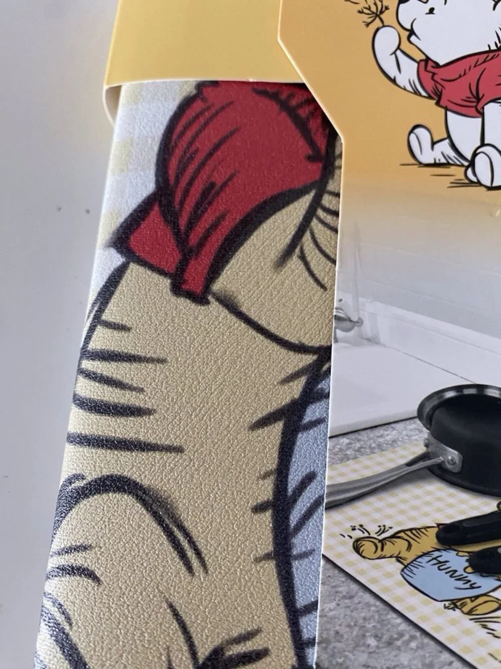 2 Pack Disney Winnie The Pooh QUICK DRYING RUBBER Kitchen Dish Mats 15” X 20”